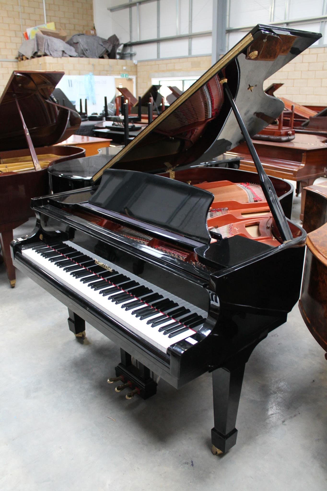 Wendl upright piano