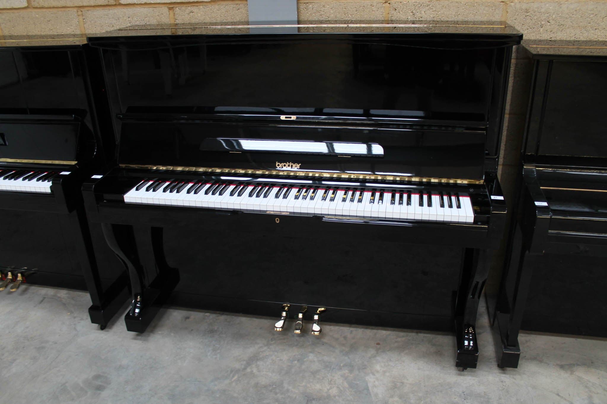Brother upright piano